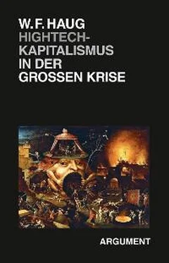 Wolfgang Fritz Haug Hightech-Kapitalismus in der großen Krise обложка книги