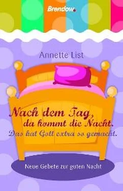 Annette List Nach dem Tag, da kommt die Nacht. Das hat Gott extra so gemacht. обложка книги