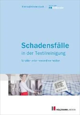 Meinrad Himmelsbach Schadensfälle in der Textilreinigung обложка книги