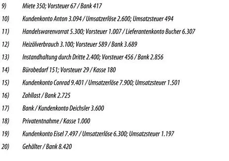Korrekturbuchungen Abschlussbuchungen - фото 68