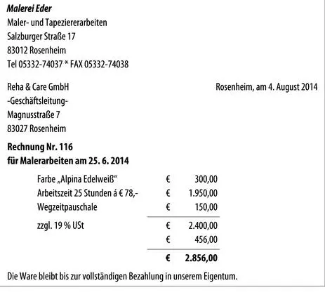 Im Gegensatz zur Erstellung einer Einnahmenüberschussrechnung nach 4 Abs 3 - фото 47