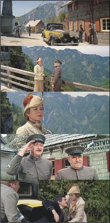 Die LoiblSzenen in Der gelbe RollsRoyce Der Film mit Ingrid Bergman und - фото 44
