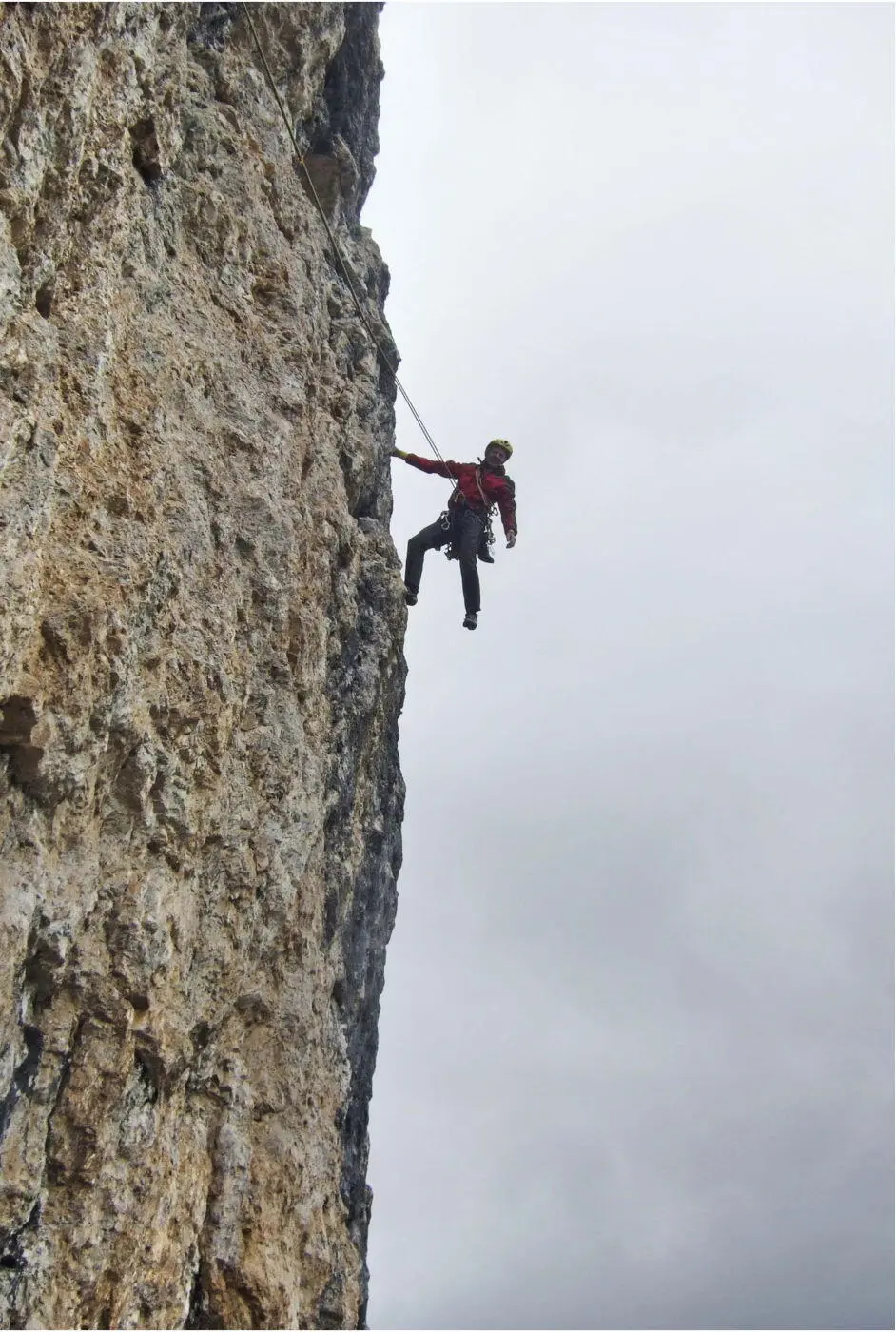 Wo es in einer Wand weitergeht finde ich nirgendwo angezeichnet Alpiner - фото 8