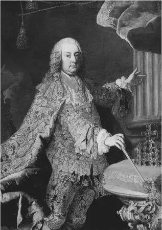 Ein neugieriger Kaiser Franz I Stephan versuchte Sehfeld für curieuse - фото 9