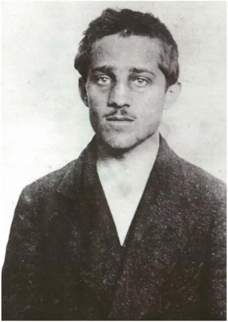 Gavrilo Princip Mörder des Thronfolgers und von Herzogin Sophie ein - фото 22