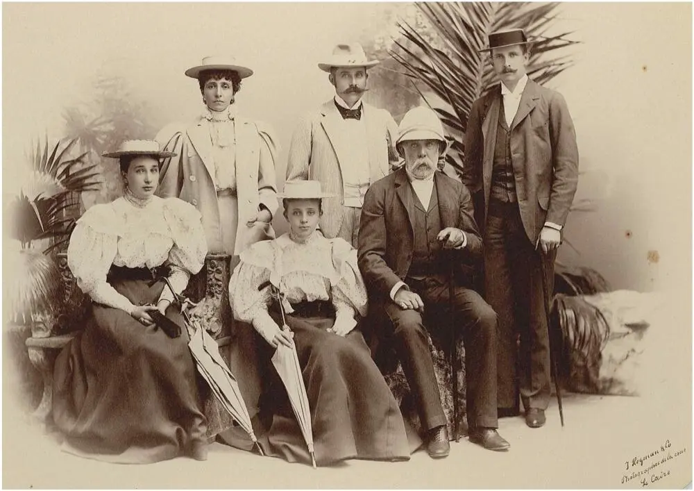 Das letzte Familienfoto von Februar 1896 vlnr Erzherzogin Maria - фото 31