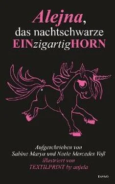 Sabine Marya Alejna, das nachtschwarze EINzigartigHORN обложка книги