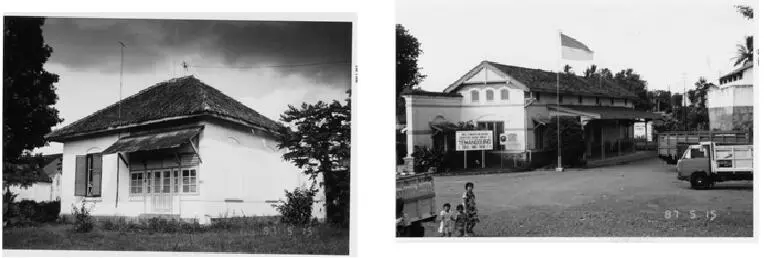 Wohnhaus des Bahnhofsvorstehers und Bahnhof von Tamangung Ostjava Nach - фото 12
