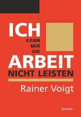 Rainer Voigt Ich kann mir die Arbeit nicht leisten обложка книги