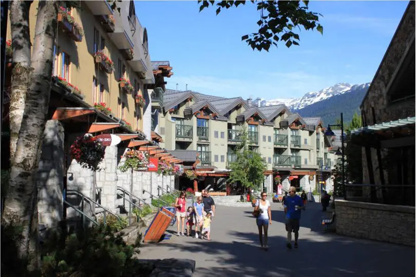 Der Nobelort Whistler versprüht Gemütlichkeit In Whistler steuern wir den - фото 2