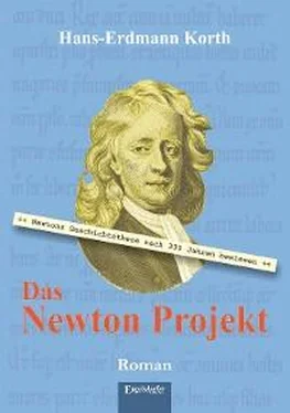 Hans-Erdmann Korth Das Newton Projekt обложка книги
