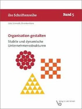 Götz Schmidt Organisation gestalten – Stabile und dynamische Unternehmensstrukturen обложка книги
