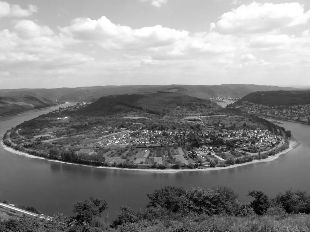 Rheinschleife bei Boppard Der neue Routenplan erfordert dass ich mir an einem - фото 2
