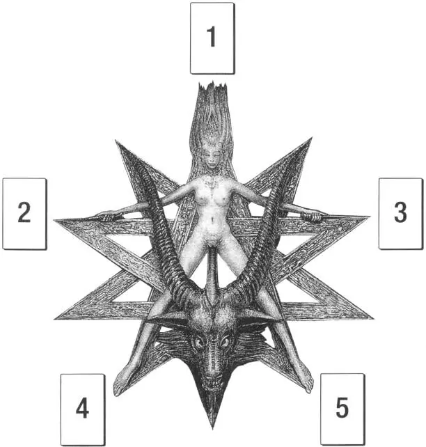 VIII THE NINERAY SPREAD THE RELATIONSHIP GAME Questions How do I see my - фото 12