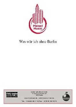 Will Meisel Was wär ich ohne Berlin обложка книги