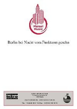 Hans G. Orling Berlin bei Nacht vom Funkturm gesehn обложка книги