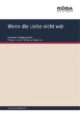 Wolfgang Kähne Wenn die Liebe nicht wär обложка книги