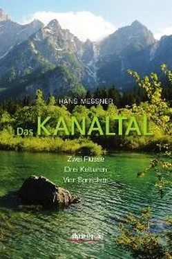 Hans Messner Das Kanaltal обложка книги