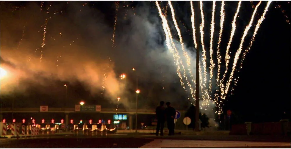 Kroatien versäumte wieder einmal die Gelegenheit zur Eigenwerbung Feuerwerk am - фото 27