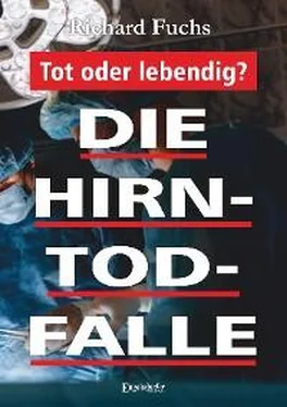 Richard Fuchs Die Hirntod-Falle обложка книги