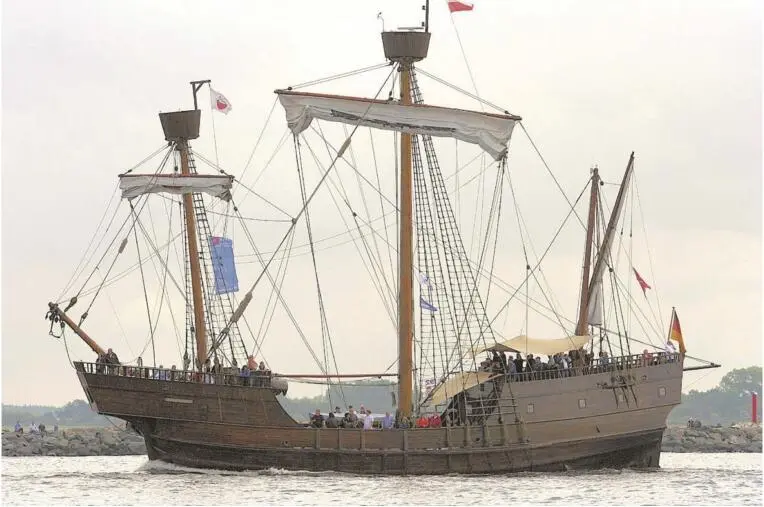 Die LISA VON LÜBECK eine Rekonstruktion eines Kraweels aus dem 15 Jahrhundert - фото 7
