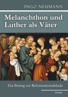 Ingo Neumann Melanchthon und Luther als Väter обложка книги