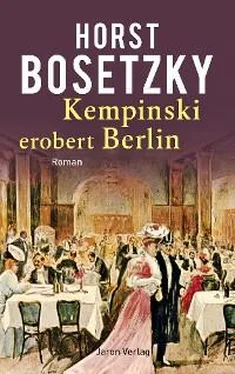 Horst Bosetzky Kempinski erobert Berlin обложка книги