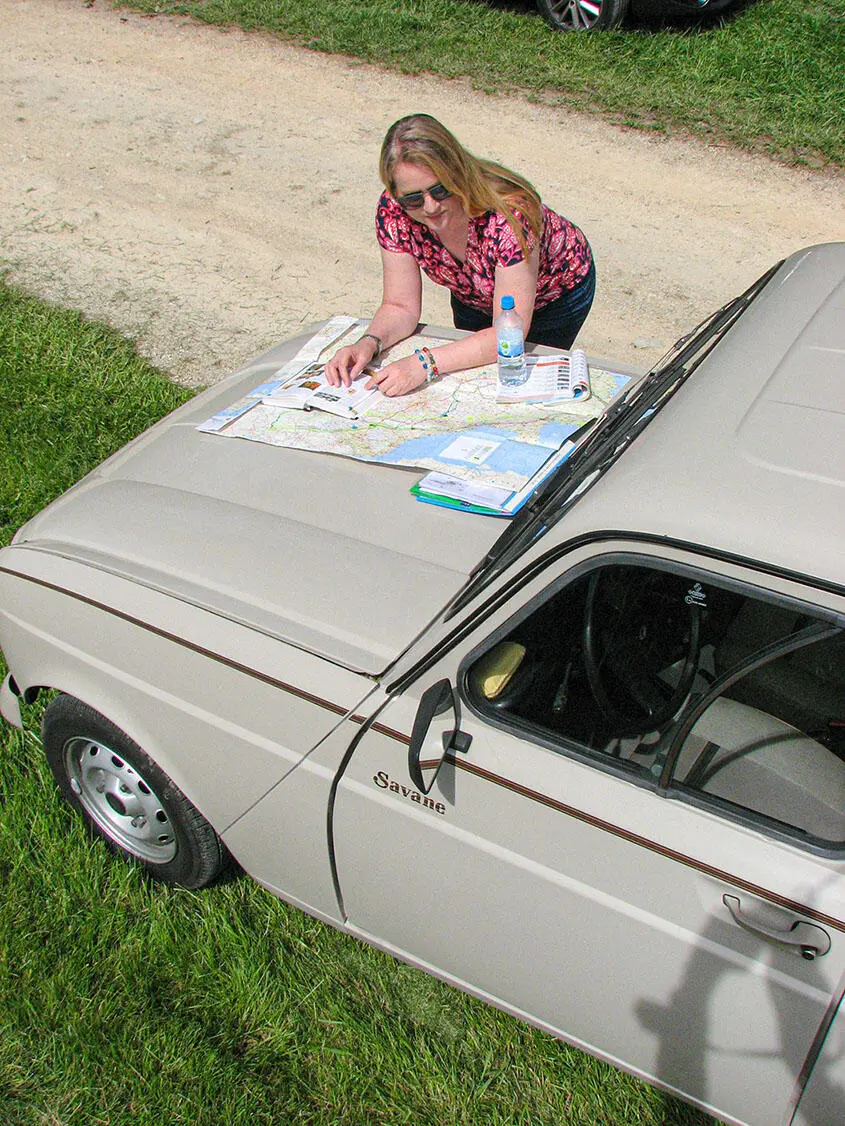 Klassisch unterwegs Fahren nach Landkarte In manchen Gegenden mit - фото 20
