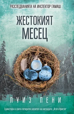 Луиз Пени Жестокият месец обложка книги