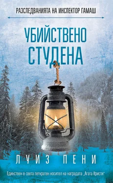 Луиз Пени Убийствено студена обложка книги