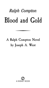 Ralph Compton Blood and Gold обложка книги