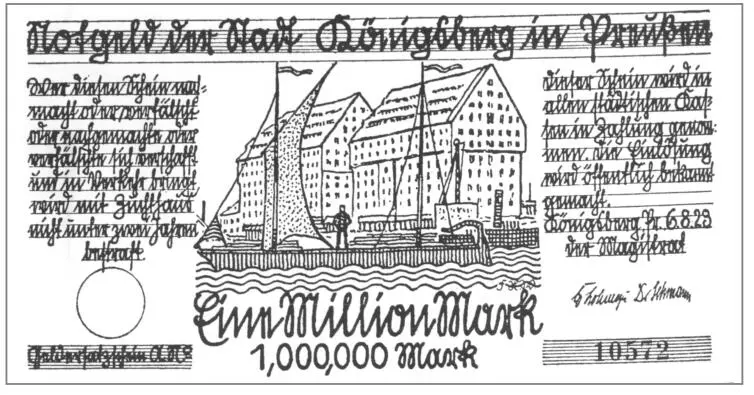 Es wurden z B von den Städten so auch von Königsberg Gutscheine für oder - фото 14