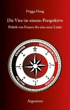 Frigga Haug Die Vier-in-einem-Perspektive обложка книги