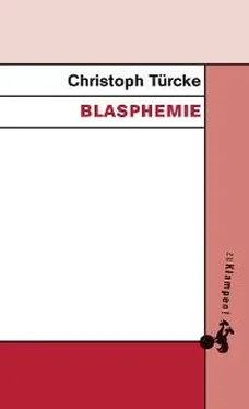 Christoph Türcke Blasphemie обложка книги