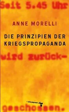 Anne Morelli Die Prinzipien der Kriegspropaganda обложка книги