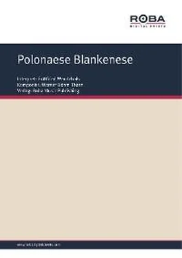 Werner Böhm-Thorn Polonaese Blankenese обложка книги