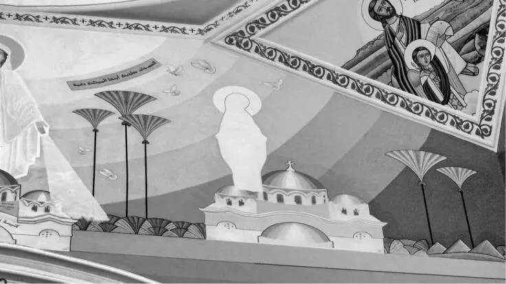 Deckenfresko in der Kathedrale SONDERBARE RELIQUIENKAMMER Unsere - фото 19