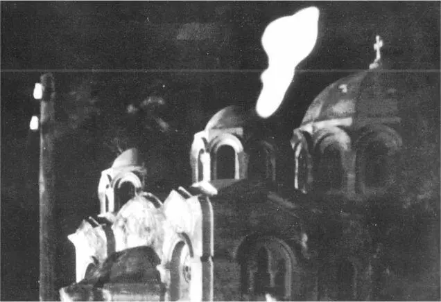 Lichtwolke über Kairo 1968 Gespenstische Muttergottes Aufnahme aus der - фото 14