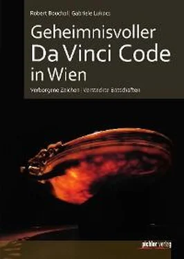 Gabriele Lukacs Geheimnisvoller Da Vinci Code in Wien обложка книги