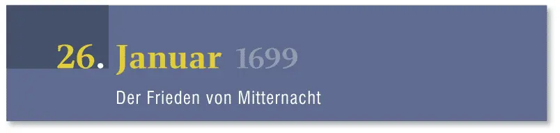 Der Friede von Karlowitz Knapp nach Mitternacht als die Sterne nach Meinung - фото 54