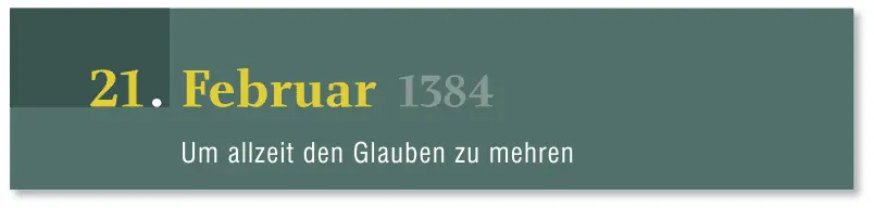 Gründung der theologischen Fakultät an der Universität Wien Als Papst Urban V - фото 102