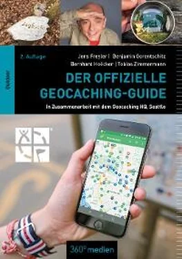 Bernhard Hoecker Der offizielle Geocaching-Guide обложка книги
