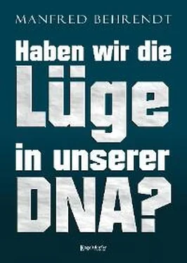 Manfred Behrend Haben wir die Lüge in unserer DNA? обложка книги