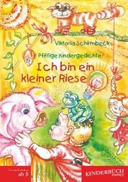 Viktoria Schirmbeck Pfiffige Kindergedichte: Ich bin ein kleiner Riese обложка книги