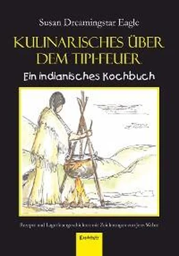 Susan Dreamingstar Eagle Kulinarisches über dem Tipi-Feuer - Indianisches Kochbuch обложка книги