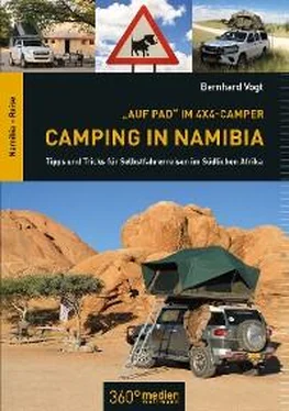 Berhard Vogt Auf Pad im 4x4 Camper: Camping in Namibia обложка книги