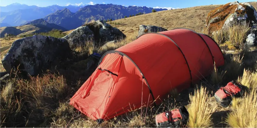 Bestens geschützt Perfekter Zeltplatz im Hochland Peru Infopoint Wenn - фото 29