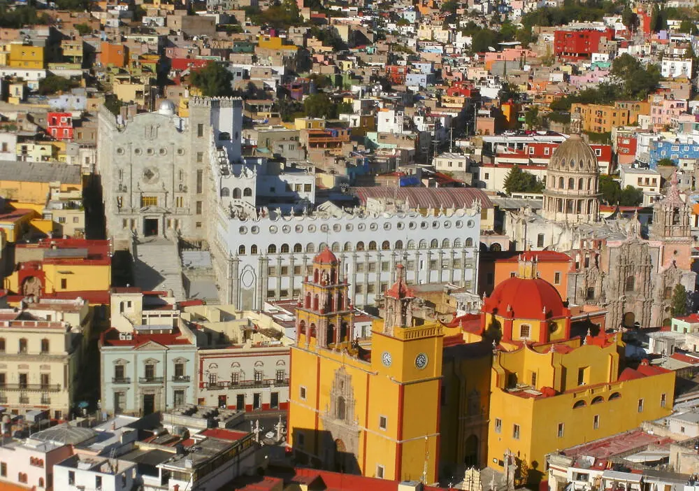 Guanajuato Mexiko 2 Etappe Freundlich zurück auf die Autobahn Führt - фото 30