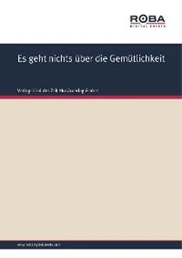 Volksweise Es geht nichts über die Gemütlichkeit обложка книги