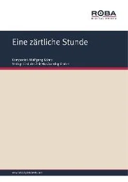 Wolfgang Kähne Eine zärtliche Stunde обложка книги
